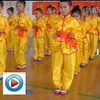 兒童武術表演比賽練功太極功夫服裝長短袖男女童少兒幼兒園小學生