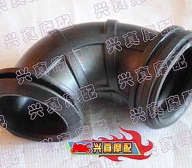 空滤喉头适用雅马哈JOG50/2345代印沙印龙ZR风帆90滤清器软接管