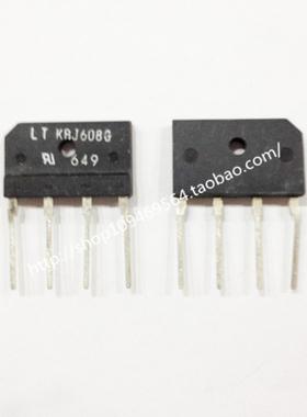 KBJ608G KBJ608 4A 600V 液晶全桥 6A整流桥 扁桥堆