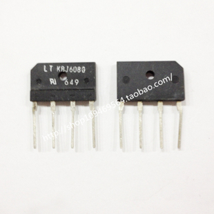 KBJ608G KBJ608 4A 600V 液晶全桥 6A整流桥 扁桥堆