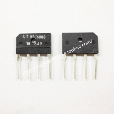KBJ608G KBJ608 4A 600V 液晶全桥 6A整流桥 扁桥堆