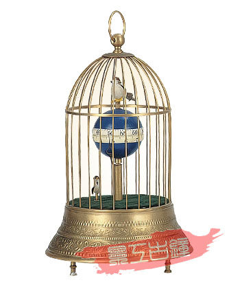 钟表 古典座钟 机械座钟 工艺钟表 欧式钟表 特大鸟笼钟