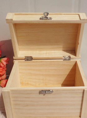 木质收纳盒原单可加印LOGO包装木盒杂物收纳盒子厂家直销收藏盒