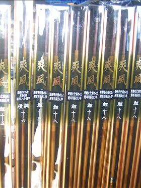 SHIMANO 振出杆 爽风鲤调18尺  5,4米