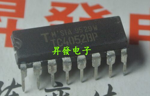 〖昇發电子〗全新模拟开关 TC4052BP CD4052BE DIP