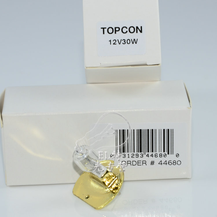 TOPCON拓普康SL-D7 SL-D8裂隙灯泡12V30W 44680-25700铜盘