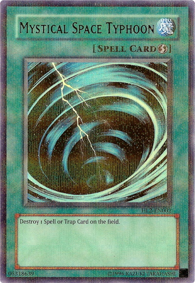 游戏王 美版 正版 - 旋风 Mystical Space Typhoon/金爆/HL2