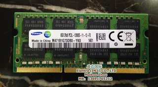 三星 DDR3L 8G 1600 笔记本内存 PC3L-12800S 低电压 原厂 1.35V