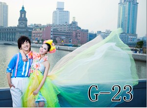 新款特价 影楼主题婚纱摄影情侣服装 韩版婚纱礼服 写真服饰g-23