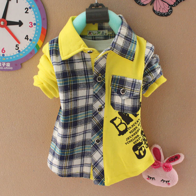 Chemise garcon à manche longue - Ref 2075993 Image 1