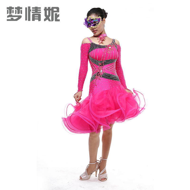 Latin adult perform clothing Game service new pattern Ladies Latin Dress Dance skirt LD003in the Sports/Yoga/Fitness/Fans supplies , Dance/Aerobics/Gymnastics , Latin , Latin dance costumes  category - from Buy2taobao.com to provide professional Taobao agent buy service