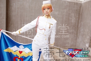 【蒂七天堂】COSPLAY 超时空要塞MF 离恋飞翼 雪露 女武神军装