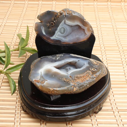 巴西进口天然玛瑙聚宝盆 水晶洞 摆件 旺财 旺运 镇宅 消磁 纳福