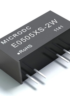 E0505XS-2W E0505S-1W Isolated 2W Dual Output DC/DC Converter