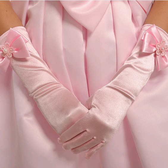 Gants pour fille en satin - Ref 2150558 Image 4