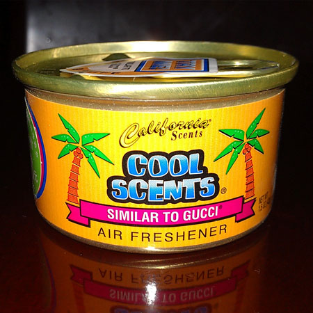 【限定版】加州香味罐头 古琪 GUCC 香水味