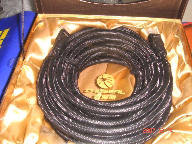 Choseal/秋叶原Q-576数字高清线hdmi线机顶盒接高清电视线10米