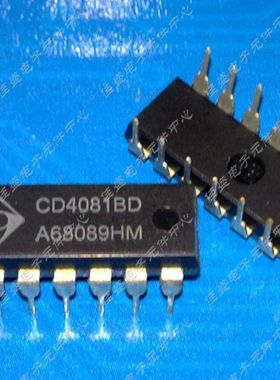 直插 DIP-14 CD4081BD HCF4081 HEF4081 CD4081BE 全新