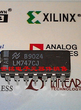 LM747CJ LM747MJ/883 实体店经营进口电子元器件IC。