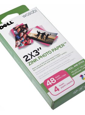 戴尔Dell PZ310打印机相纸/宝丽来Pogo/Tomy xiao相机通用ZINK纸