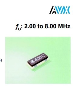 PBRC3.68BR-A 3*7mm 3脚 无源 陶瓷 晶振 3.6864M 3.686M 3p 京瓷