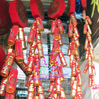 仿真串鞭炮竹炮仗春节庆公司爆竹