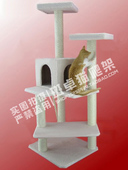 贴邮斑卓猫爬架猫窝玩具猫架猫抓板猫树 当天发货厂家特价 包邮