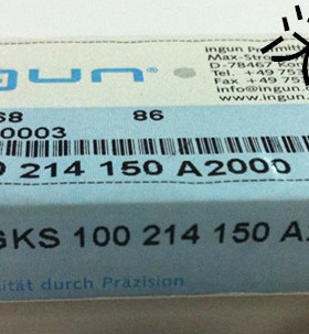 INGUN 英钢GKS100 214 150A2000（大四爪头型）探针 测试针