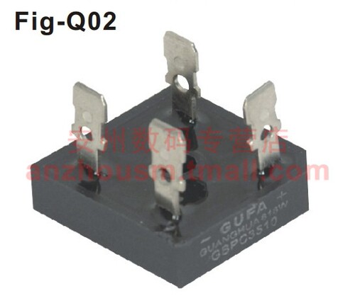GUFA 整流桥堆GBPC3510 GBPC2510 GBPC5010