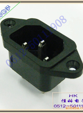 三眼电源插座 AC插座电脑插座 AC三眼公座AS-05 AC-02 100只起拍