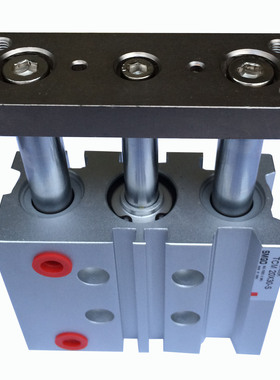 三杆三轴导杆气缸TCM/TCL20X20/30-S气动配件厂价直销MGPM带导杆