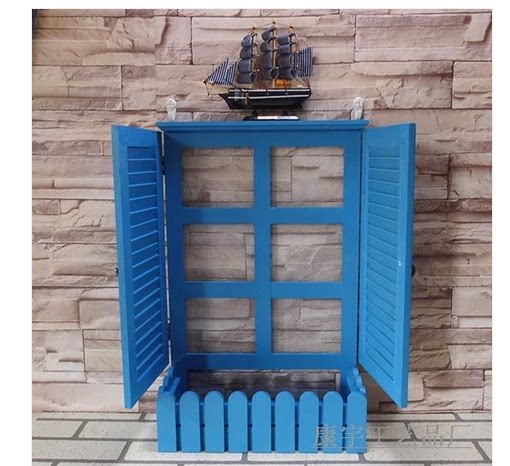 新品特价地中海风格 木质百叶假窗户家居墙面装饰 大号电表遮档箱在类目 家居饰品, 壁饰中 - 来自Buy2taobao.com提供专业的淘宝代购服务