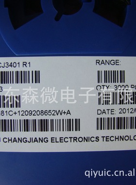 长电代理热销SOT-23MOS管CJ3401