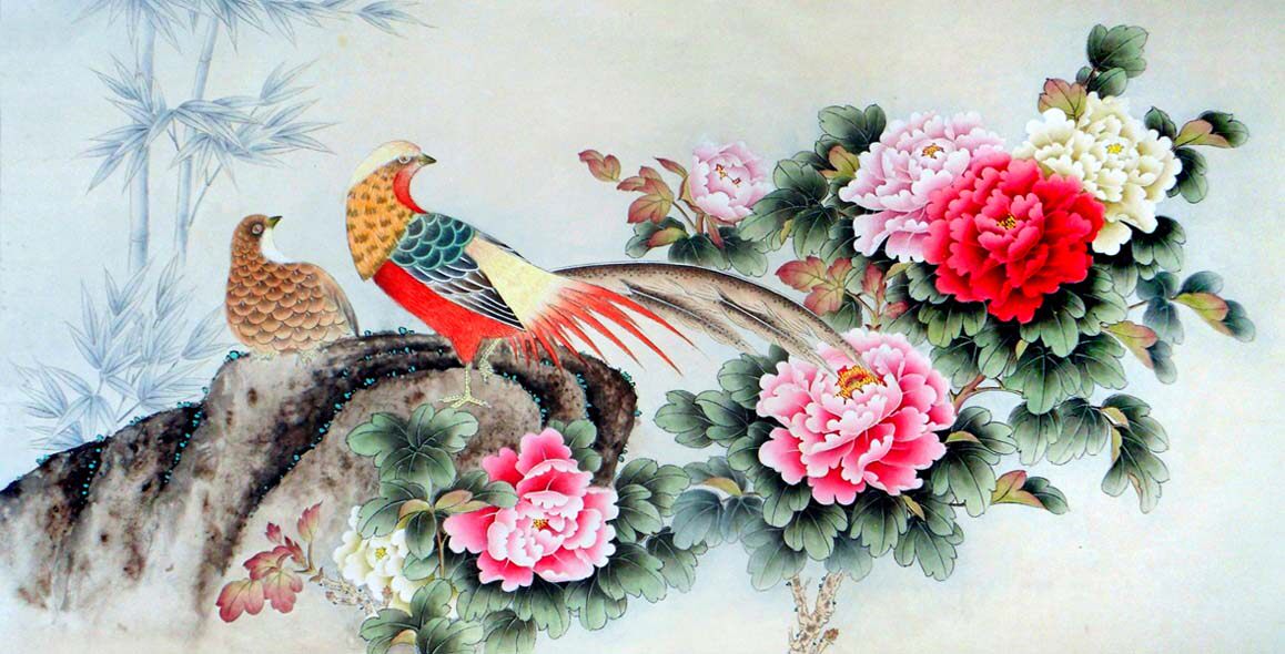 707海报印制海报展板写真喷绘贴纸素材49锦上添花国画艺术 - 副本