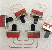 台湾dailywell德利威3脚2档 正品 原装 侧插型拨动开关滑动开关Q15