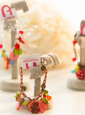 韩国饰品马赛克水果手链