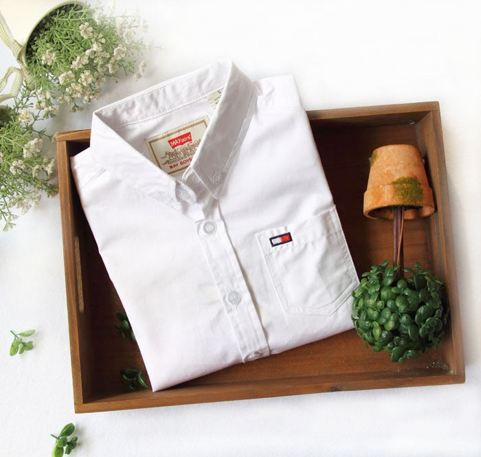 Chemise garcon à manche longue - Ref 2077326 Image 1