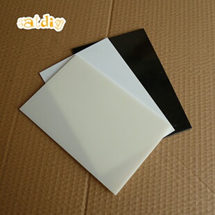 厚度 船 车 底盘 ABS 塑料 模型材料 黑白色 1mm 板 材 智能小车