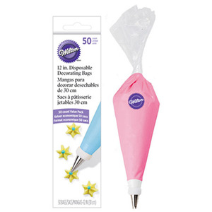 美国惠尔通Wilton 12寸无色透明塑料裱花袋 烘焙工具  美国产