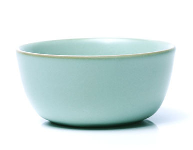 聚宝龙天青釉蝉翼纹开片禅定杯