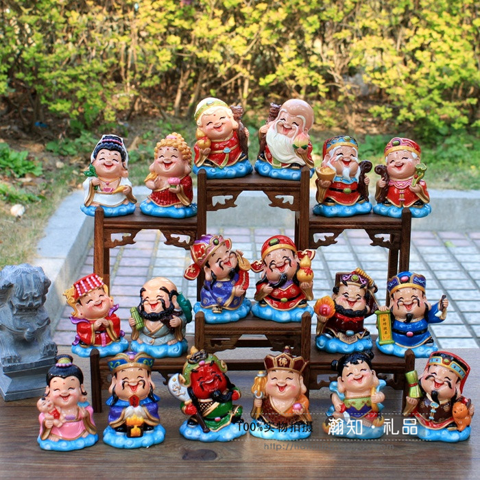 妙工坊祝福车饰品手办佛像财神