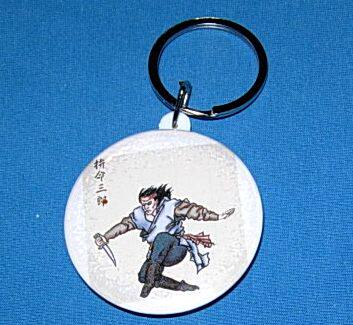 拼命三郎石秀钥匙扣装饰品水浒传英雄人物收藏品工艺品挂件配件