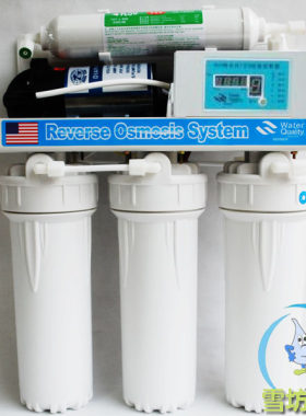 出口高配 带水质测试TDS显示功能 50G豪华型RO反渗透纯水机