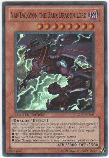 游戏王 美版 正版 - 冥王龙 断罪神 vandalgyon/面闪/ct07/限定