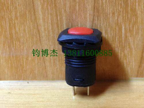 电子开关12MM正方圆形按键开关无锁自复位开关按钮开关 DS226
