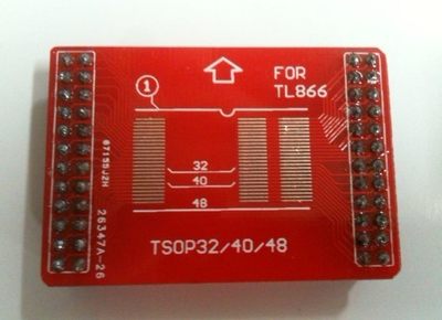 TSOP48/40/32三用转换板 IC测试座 转换座 TL866CS 编程器 烧录座