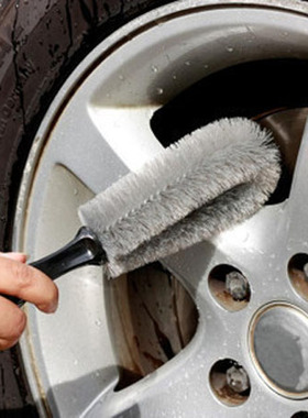 汽车轮毂刷钢圈刷多用途清洁刷洗车刷通水刷洗车水刷子擦车刷工具