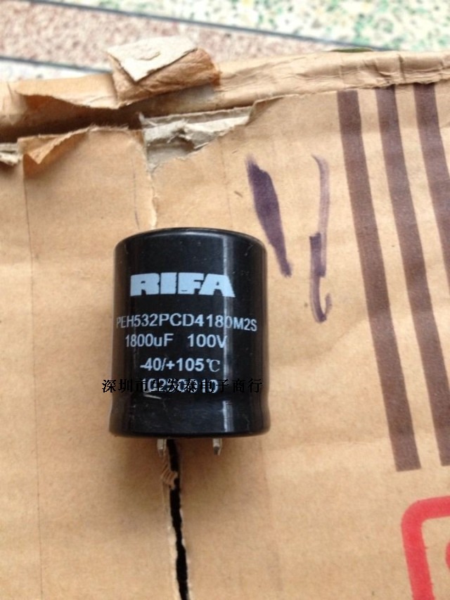 铝电解电容100V1800UF/1800UF 100V 全新原装 瑞典RIFA 30X35