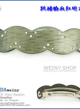 跳楼价抛售 ★专柜正品发夹★法国韦妮weiny●  B0003  1色