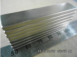 N52 长方形银色 强磁 稀土永磁钕铁硼 50x10x10MM 磁铁 磁